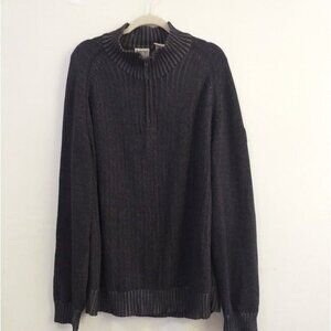 Timberland Mens long sleeves sweater pullover quater zip size XL TG